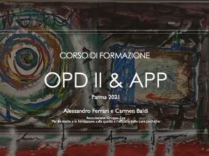 Corso di Formazione OPD 2 & APP